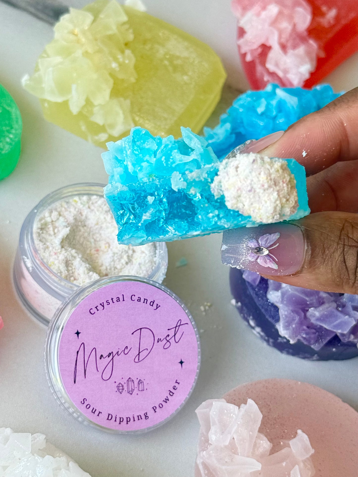 Crystal Candy - Gem Clusters 4 Pack