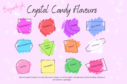 Crystal Candy - Gem Clusters 4pk - PRE-ORDERS 22nd December