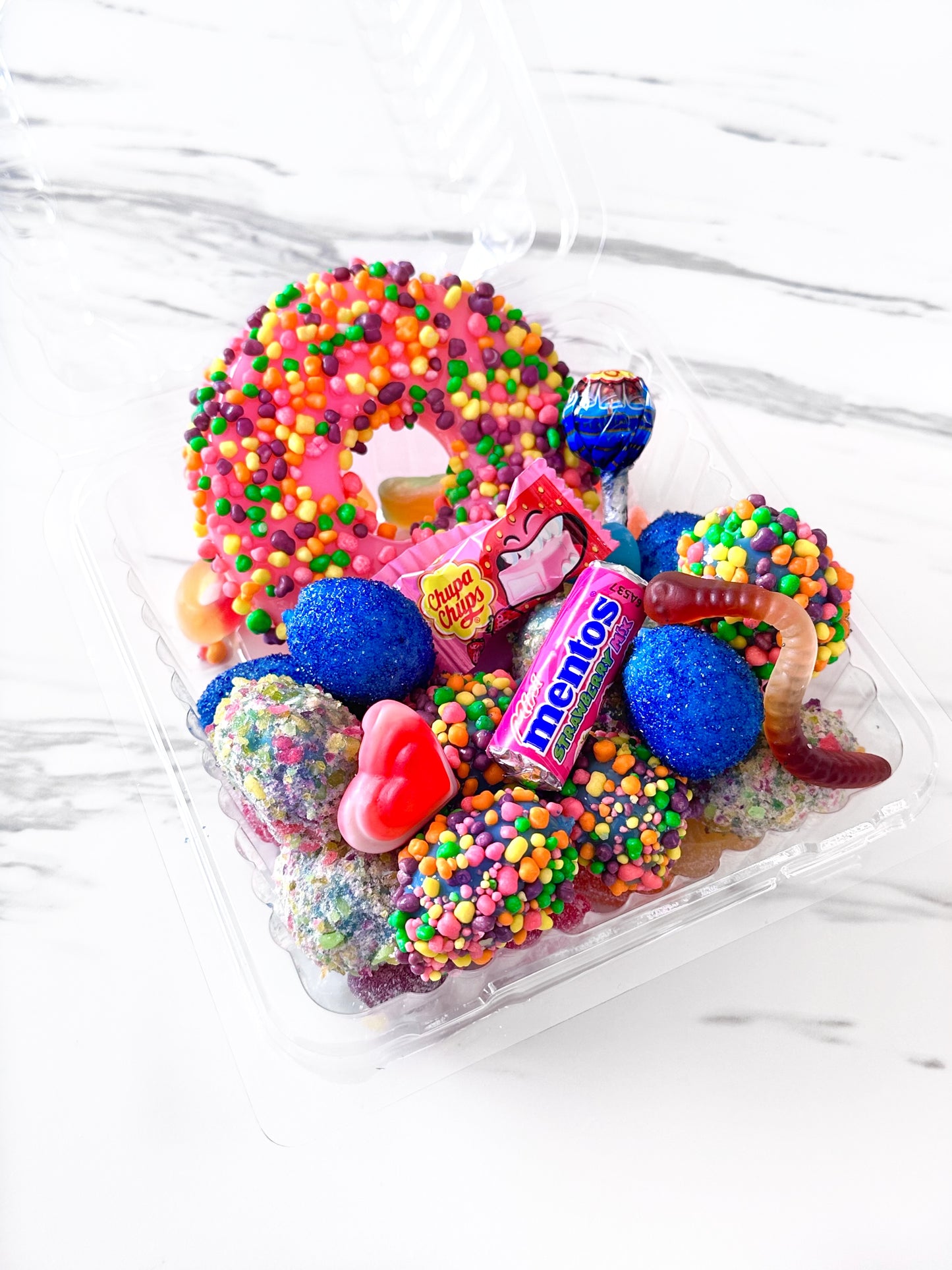 Mini Candied Pineapple & Grapes Box