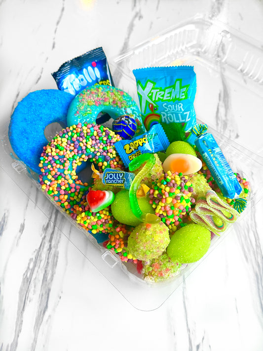 Candied Pineapple Rings & Candied Grape Trays