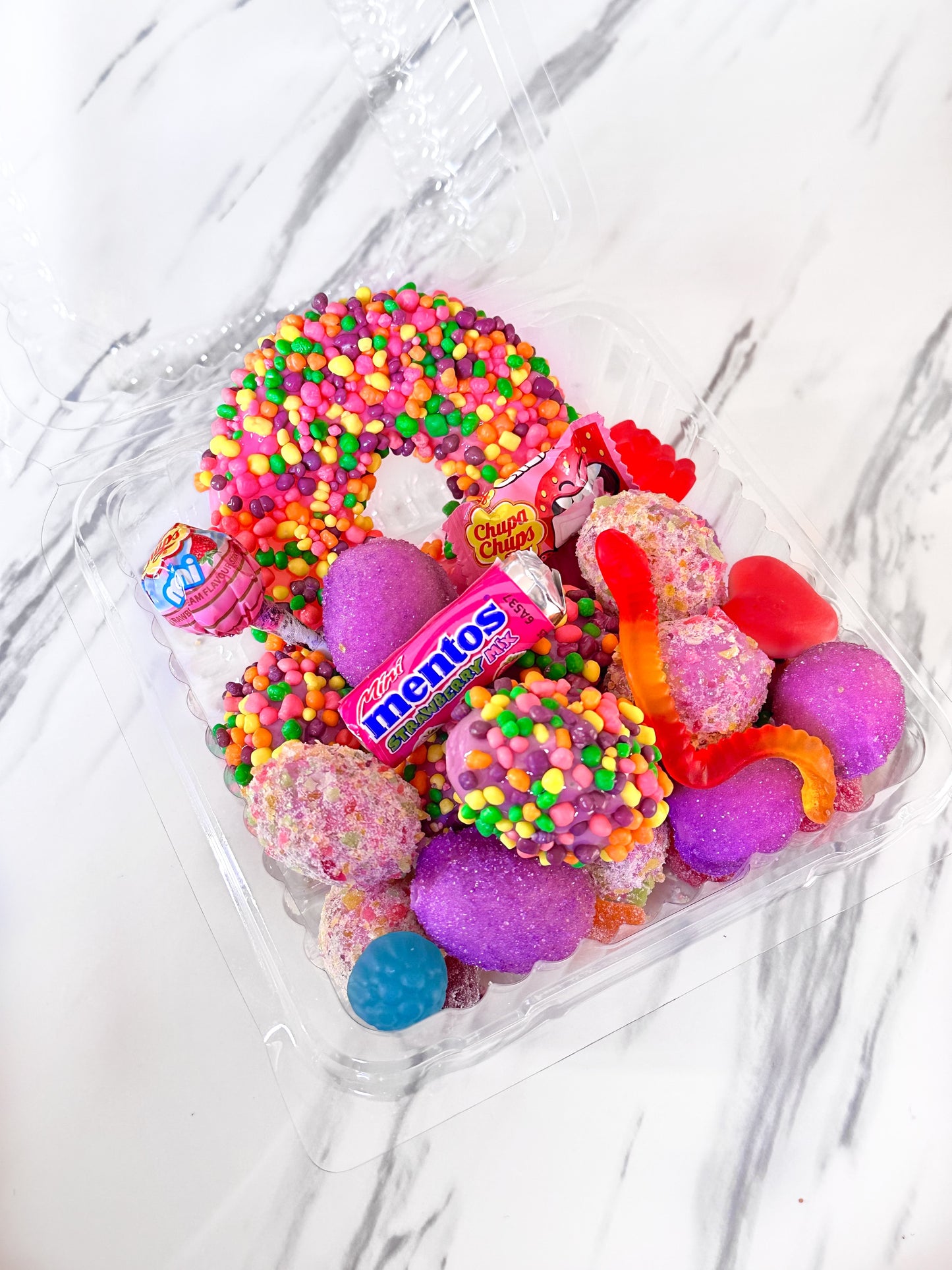 Mini Candied Pineapple & Grapes Box