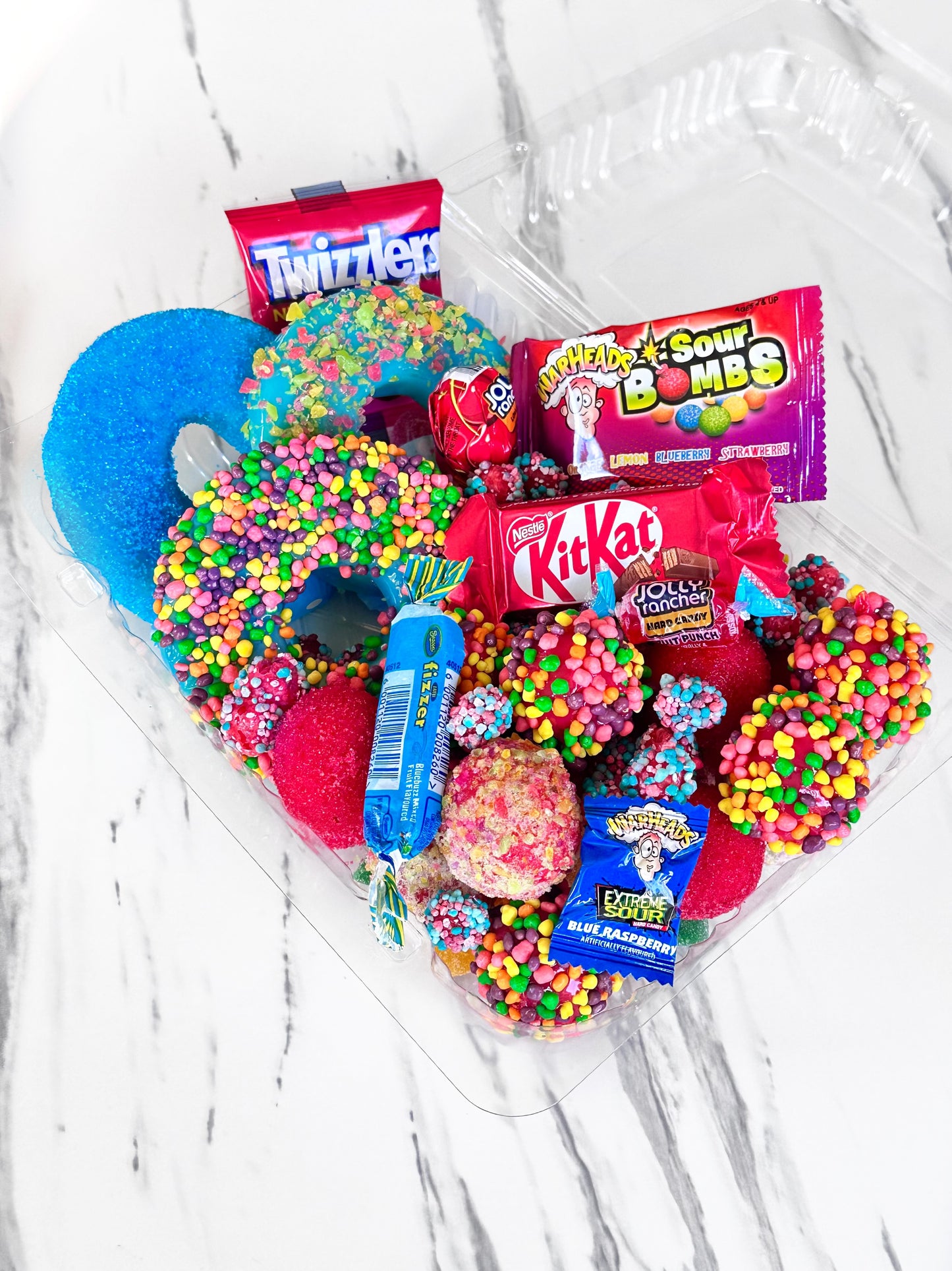 Candied Pineapple Rings & Candied Grape Trays