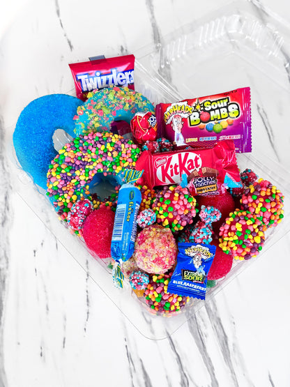 Candied Pineapple Rings & Candied Grape Trays