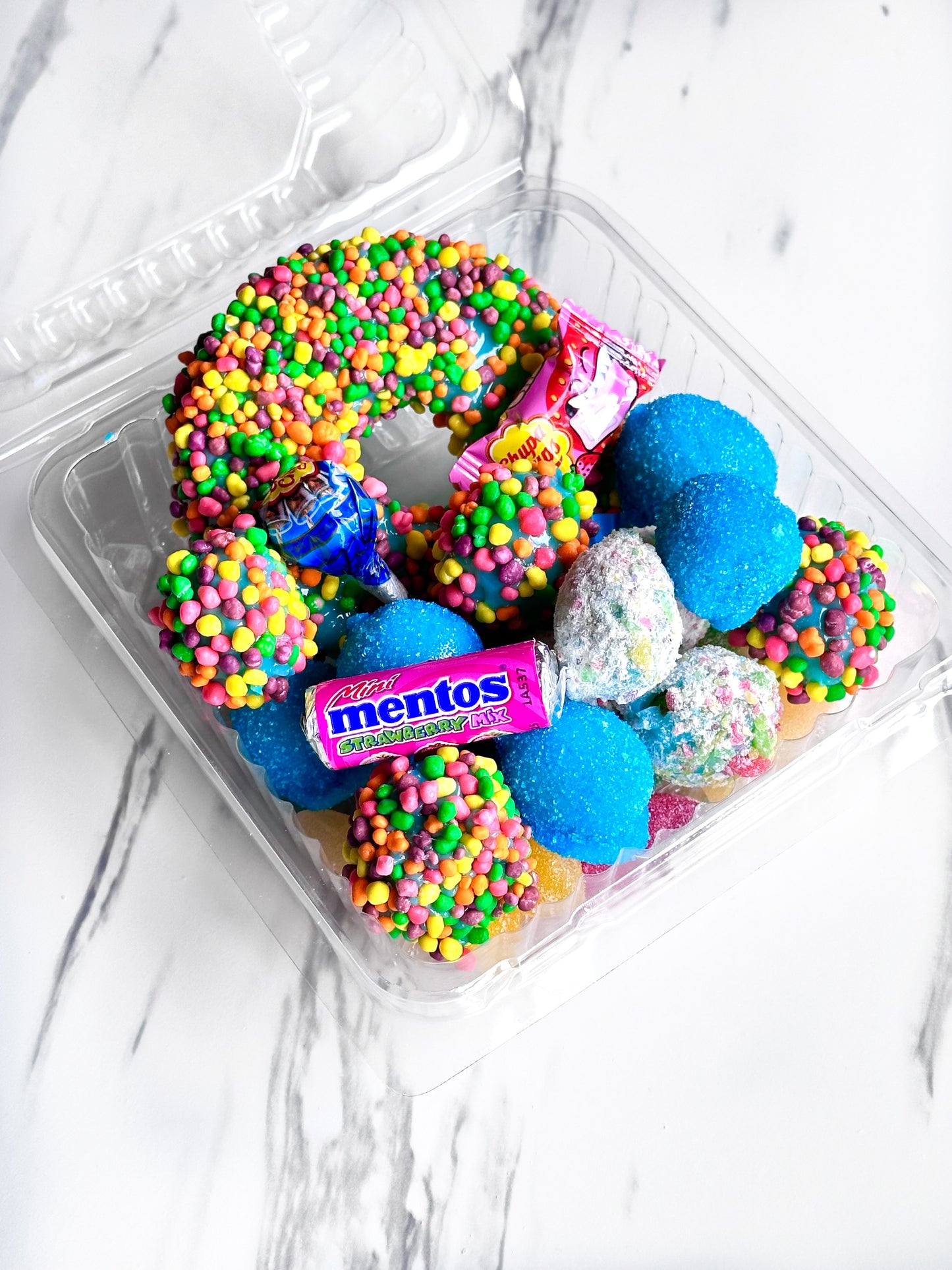 Mini Candied Pineapple & Grapes Box