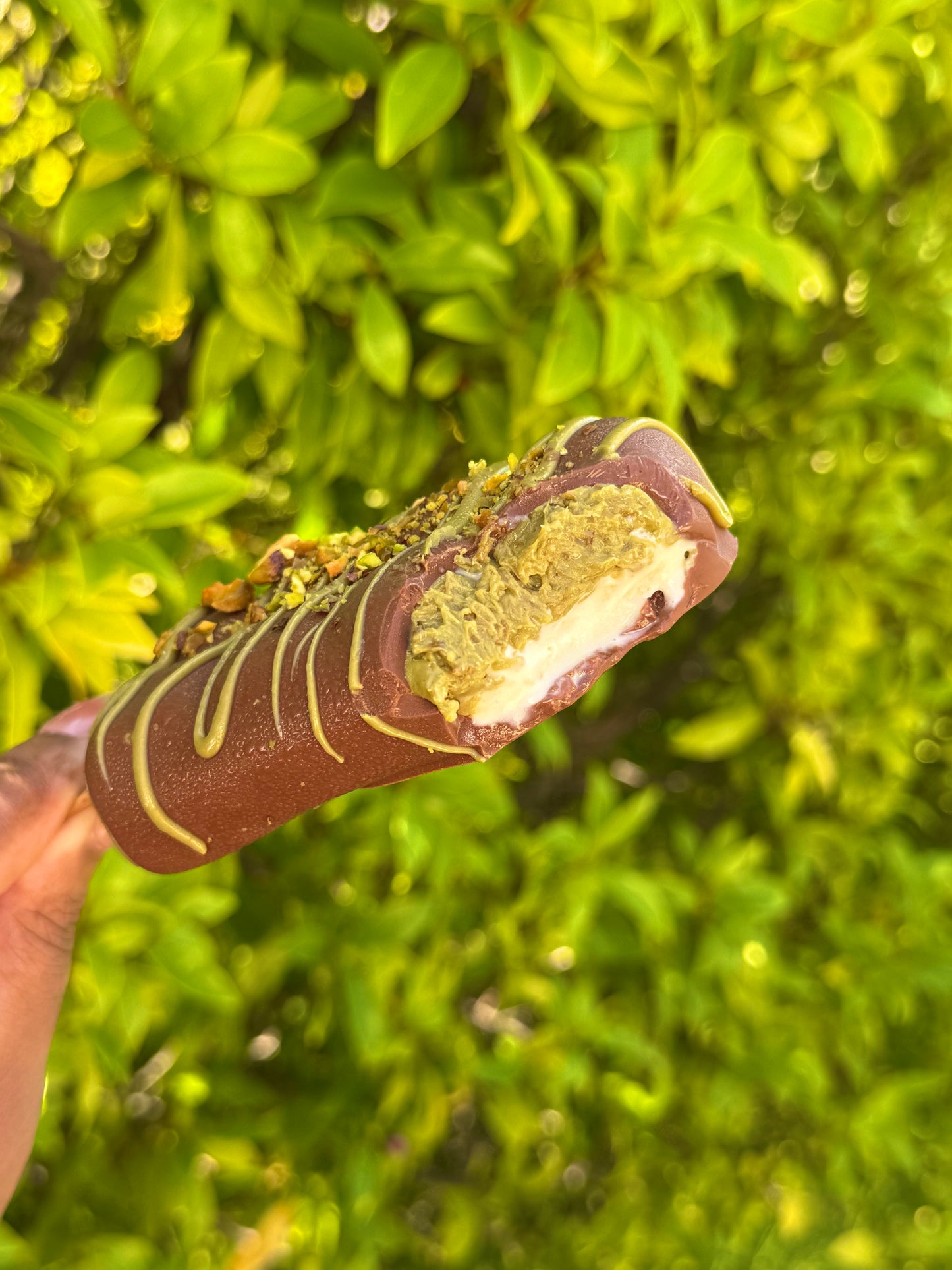 Dubai Chocolate Ice Cream Bar
