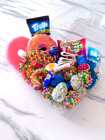 Candied Pineapple Rings & Candied Grape Trays