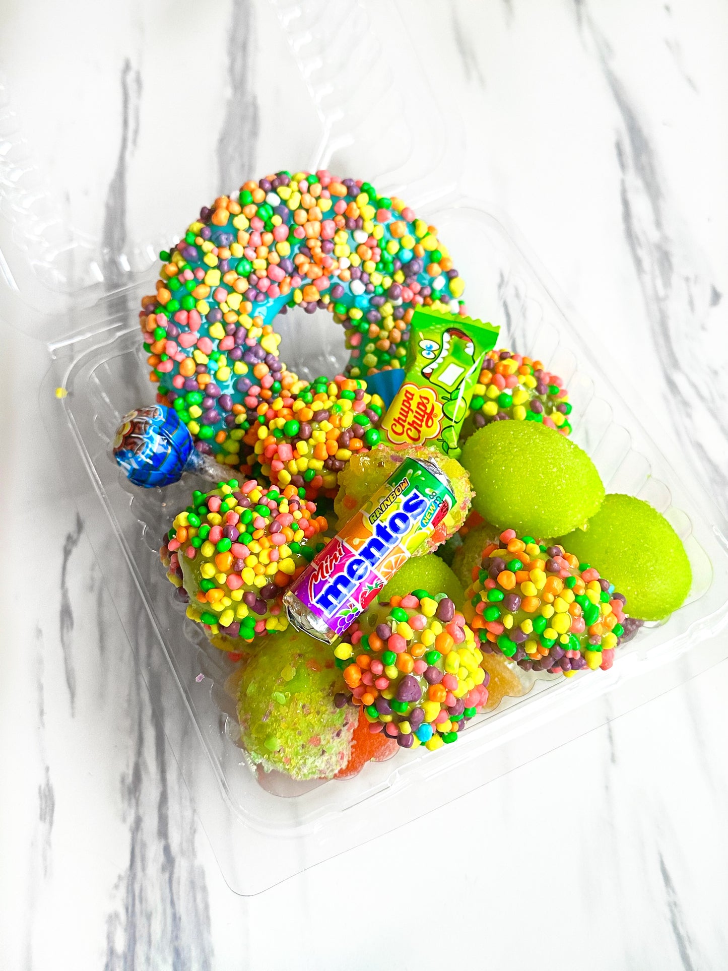 Mini Candied Pineapple & Grapes Box