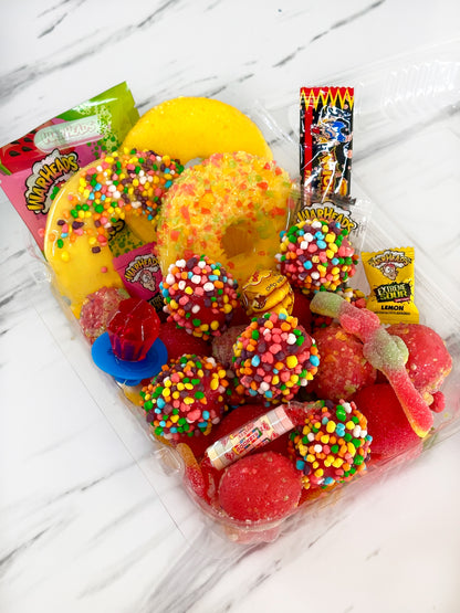 Candied Pineapple Rings & Candied Grape Trays