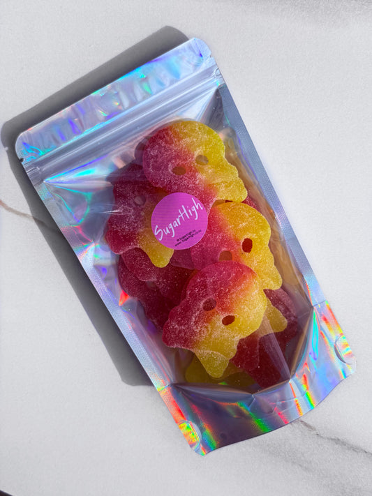 BUBS Lemon Raspberry Skalle - 200g