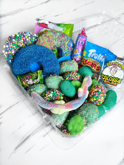 Candied Pineapple Rings & Candied Grape Trays